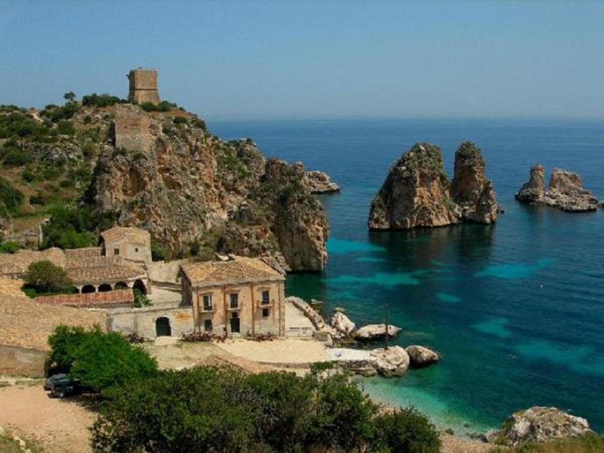 Vila Agave Scopello Exteriér fotografie